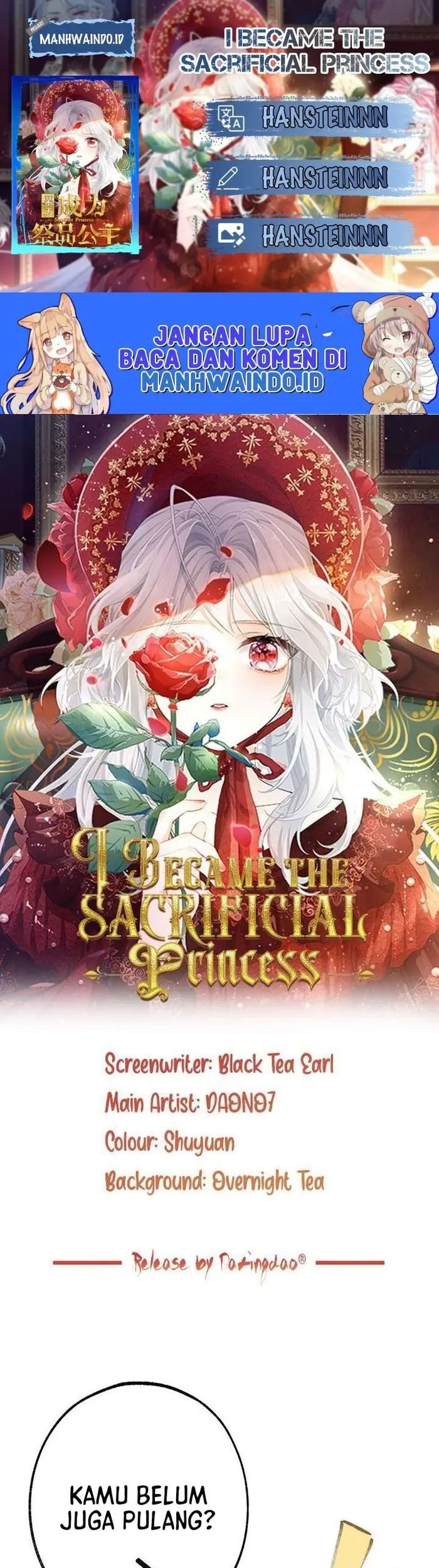 Komik I Became the Sacrificial Princess Chapter 47 gambar 1