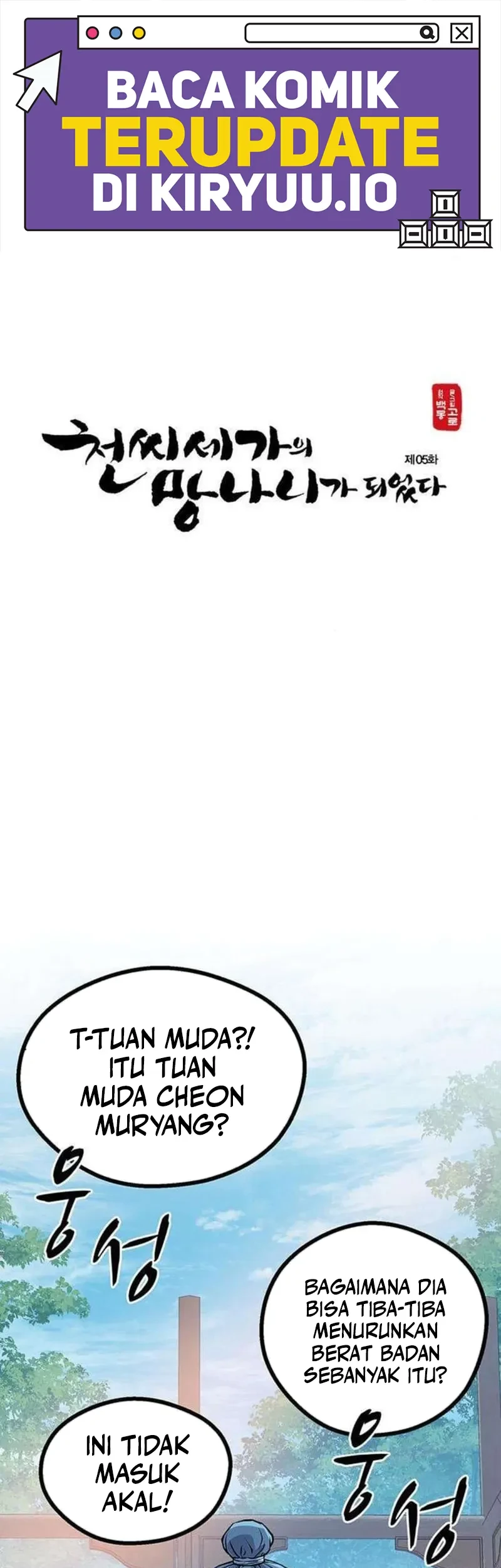 Manhwa Becoming the Cheon Clan’s Mad Dog (I Became the Scoundrel of the Cheon Family) Chapter 5 gambar 2