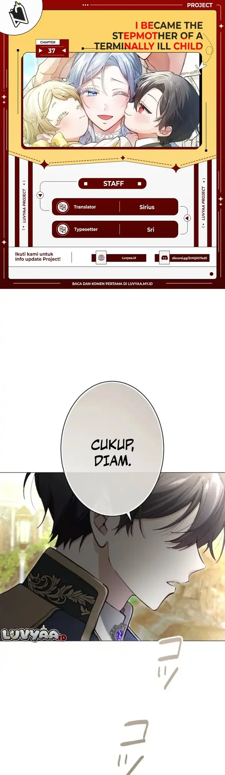 Komik I Became the Stepmother of a Terminally Ill Child Chapter 37 gambar 1