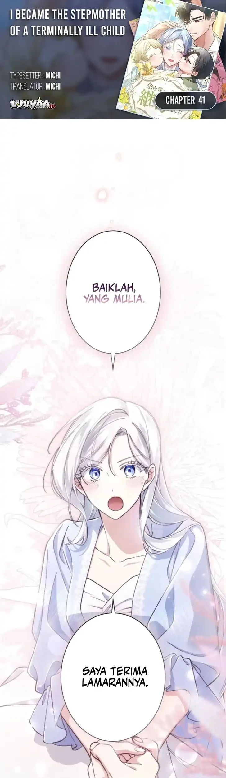 Komik I Became the Stepmother of a Terminally Ill Child Chapter 41 gambar 1