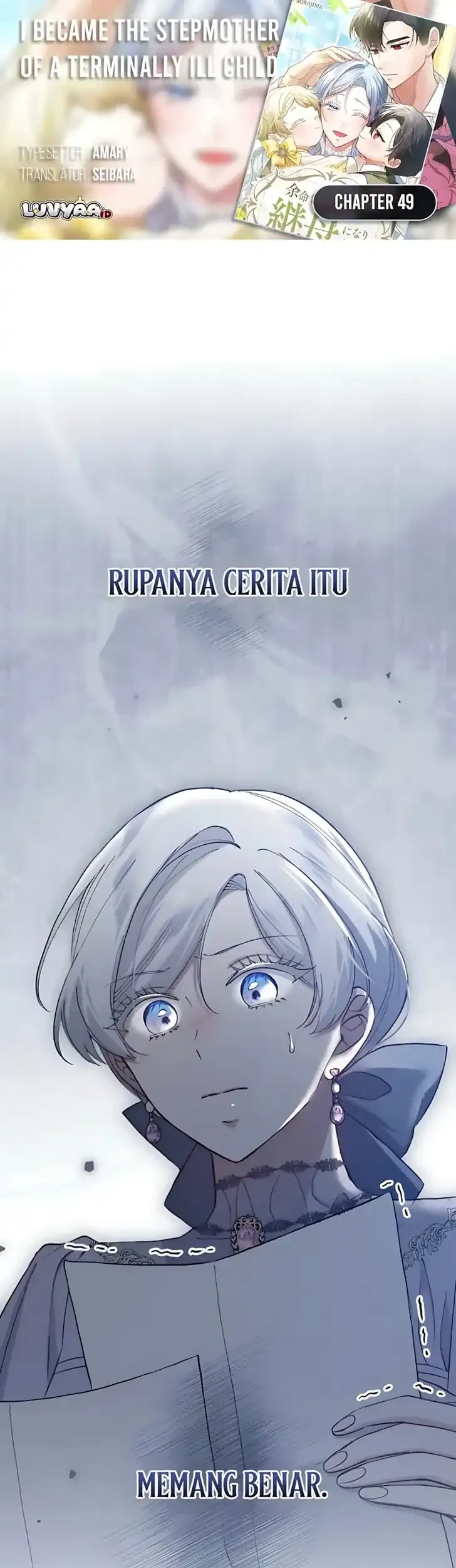 Komik I Became the Stepmother of a Terminally Ill Child Chapter 49 gambar 1