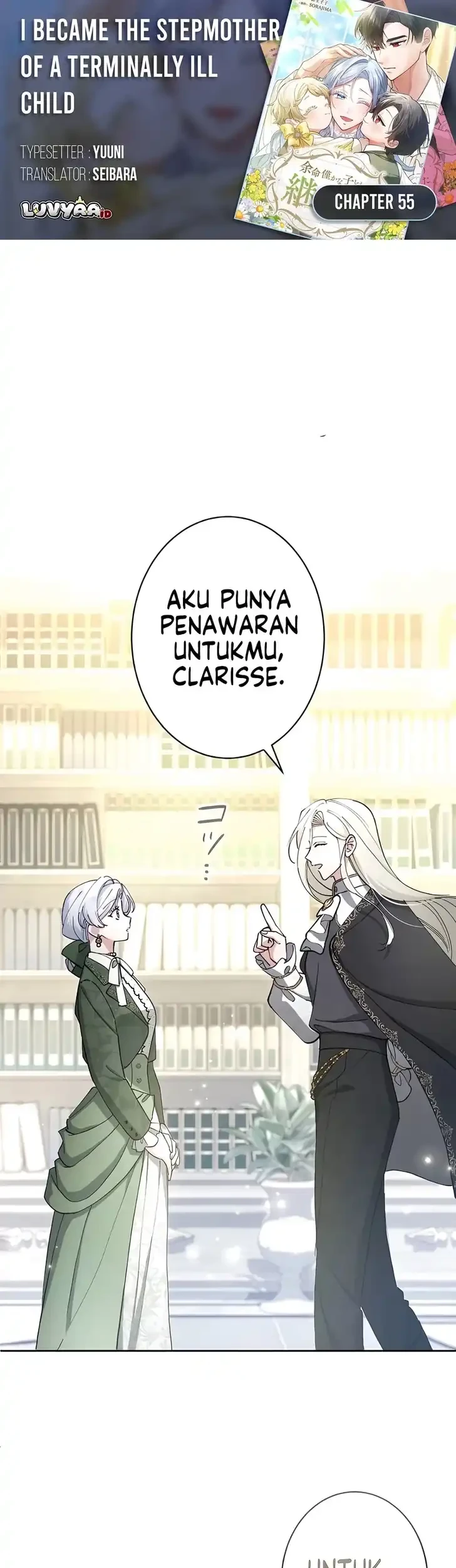 Komik I Became the Stepmother of a Terminally Ill Child Chapter 55 gambar 1