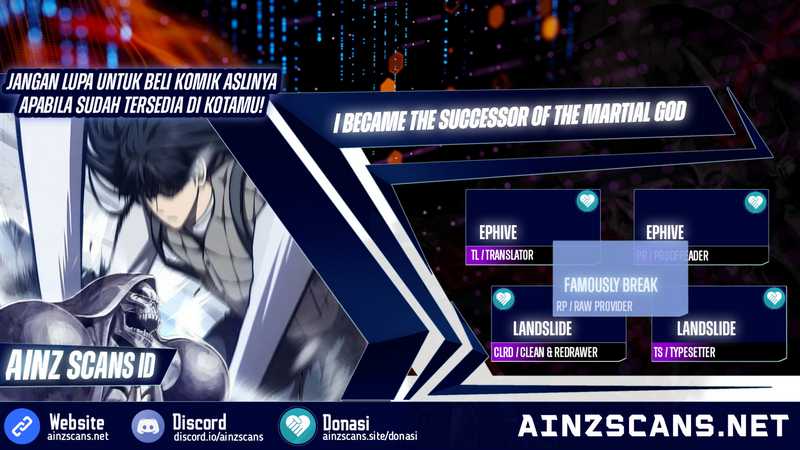 Komik I Became the Successor of the Martial God Chapter 23 gambar 1