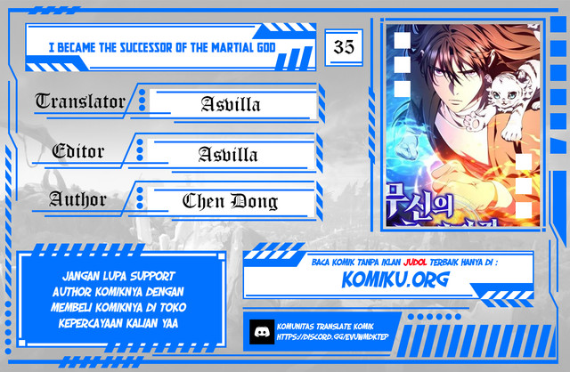 Komik I Became the Successor of the Martial God Chapter 35 gambar 1