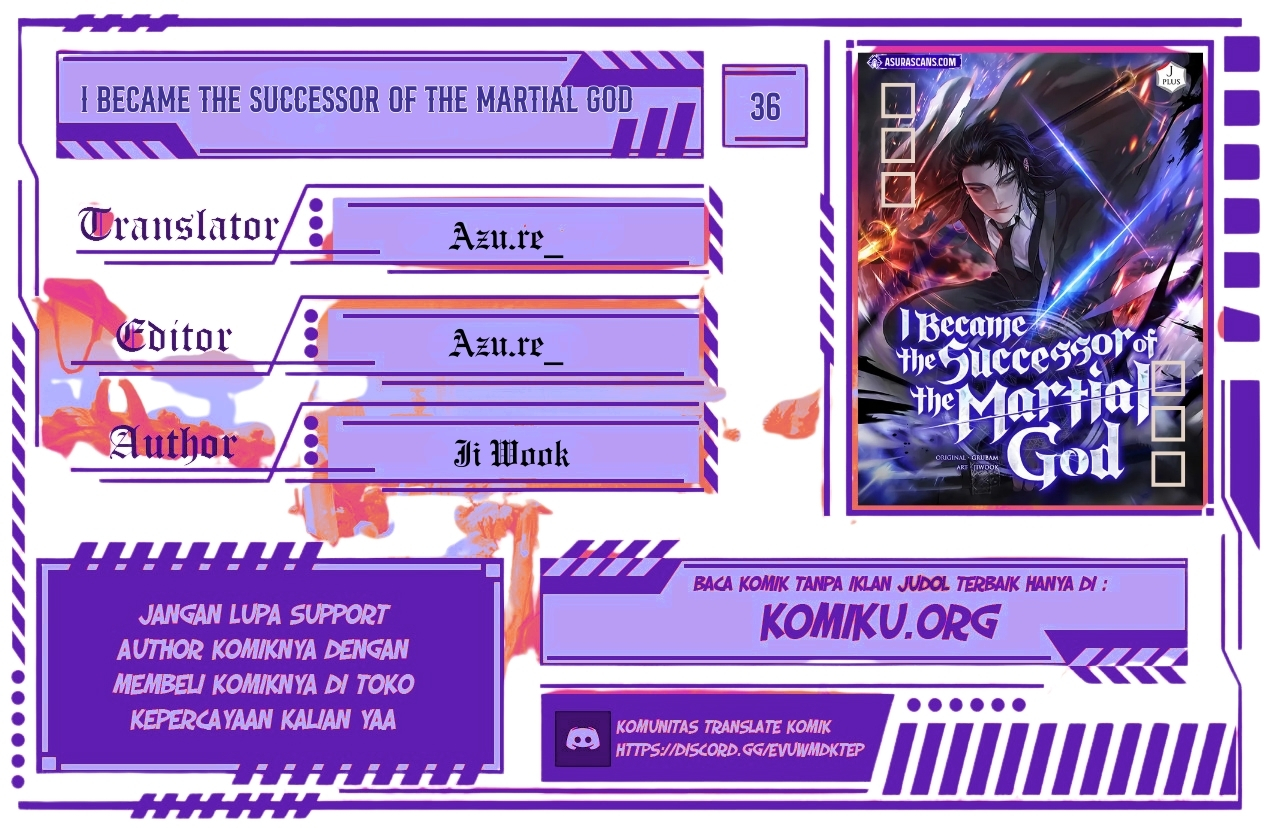 Komik I Became the Successor of the Martial God Chapter 36 gambar 1