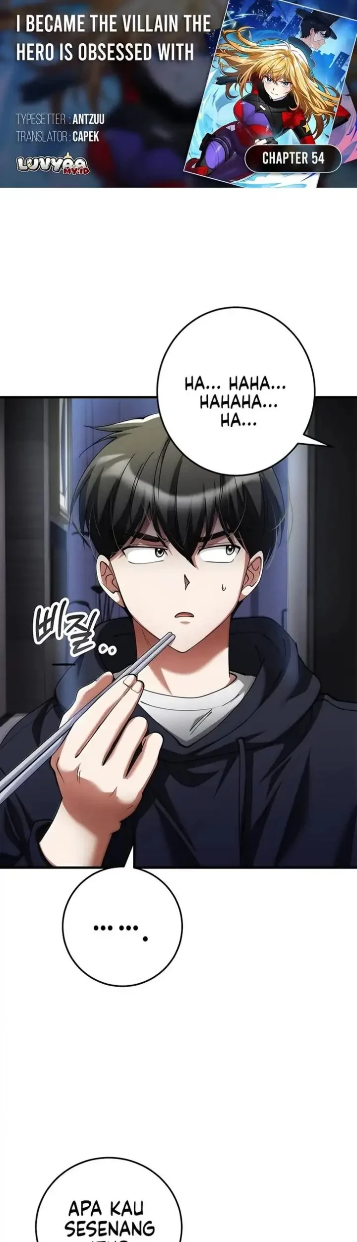 Komik I Became The Villain The Hero Is Obsessed With Chapter 54 gambar 1
