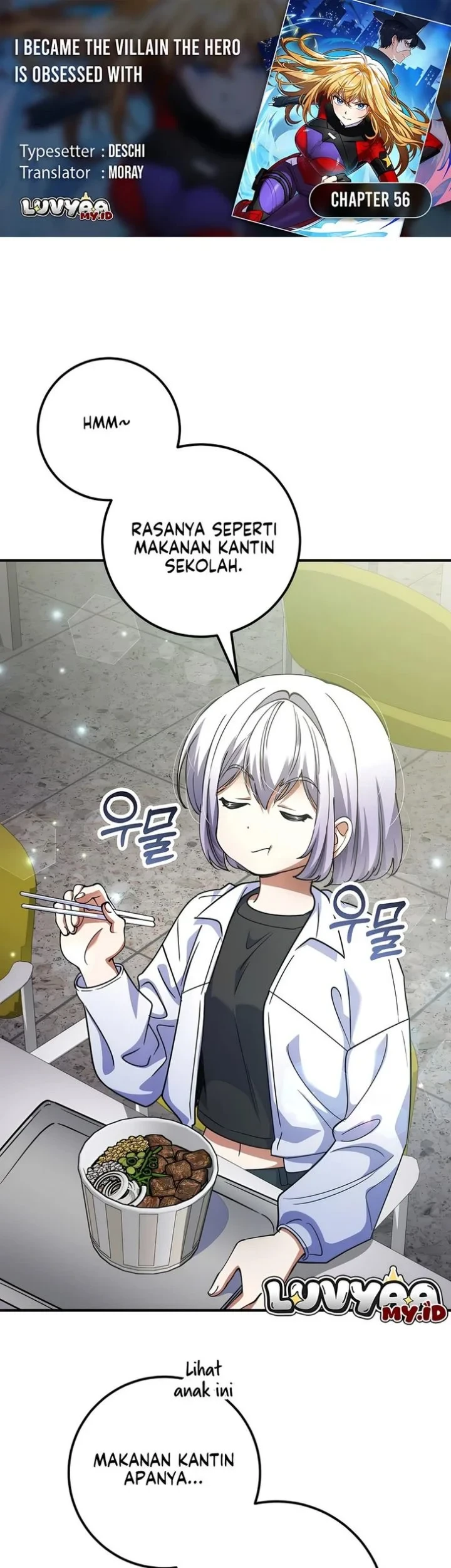 Komik I Became The Villain The Hero Is Obsessed With Chapter 56 gambar 1