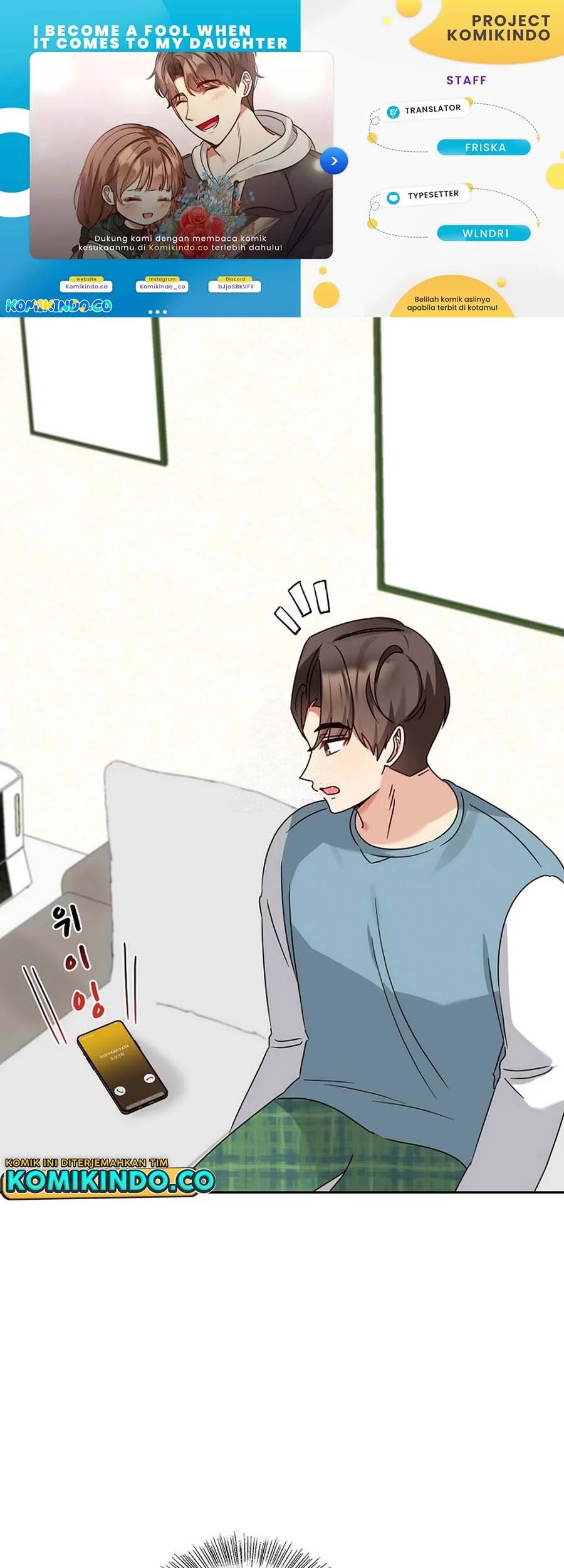 Komik I Become a Fool When It Comes to My Daughter Chapter 159 gambar 1