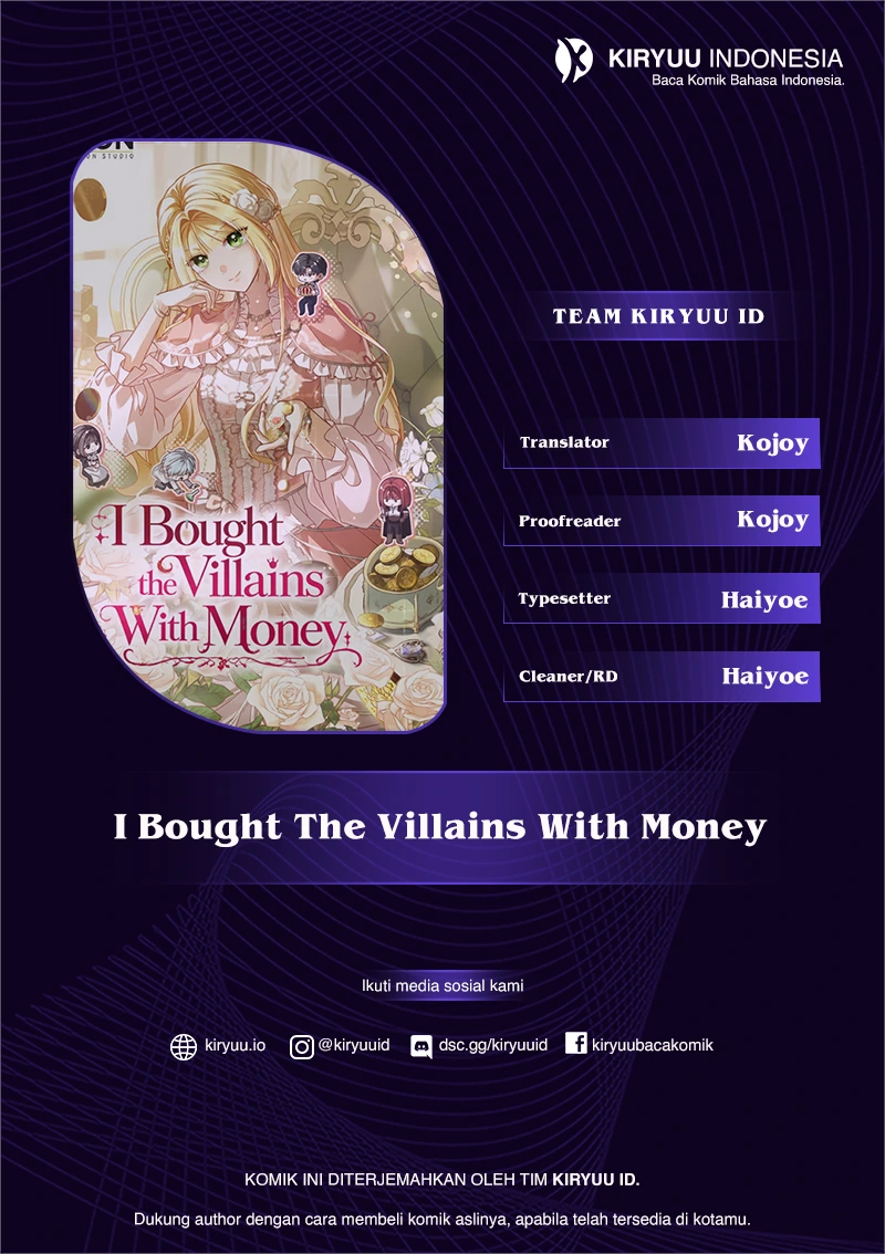 Komik I Bought the Villains With Money Chapter 1 gambar 1