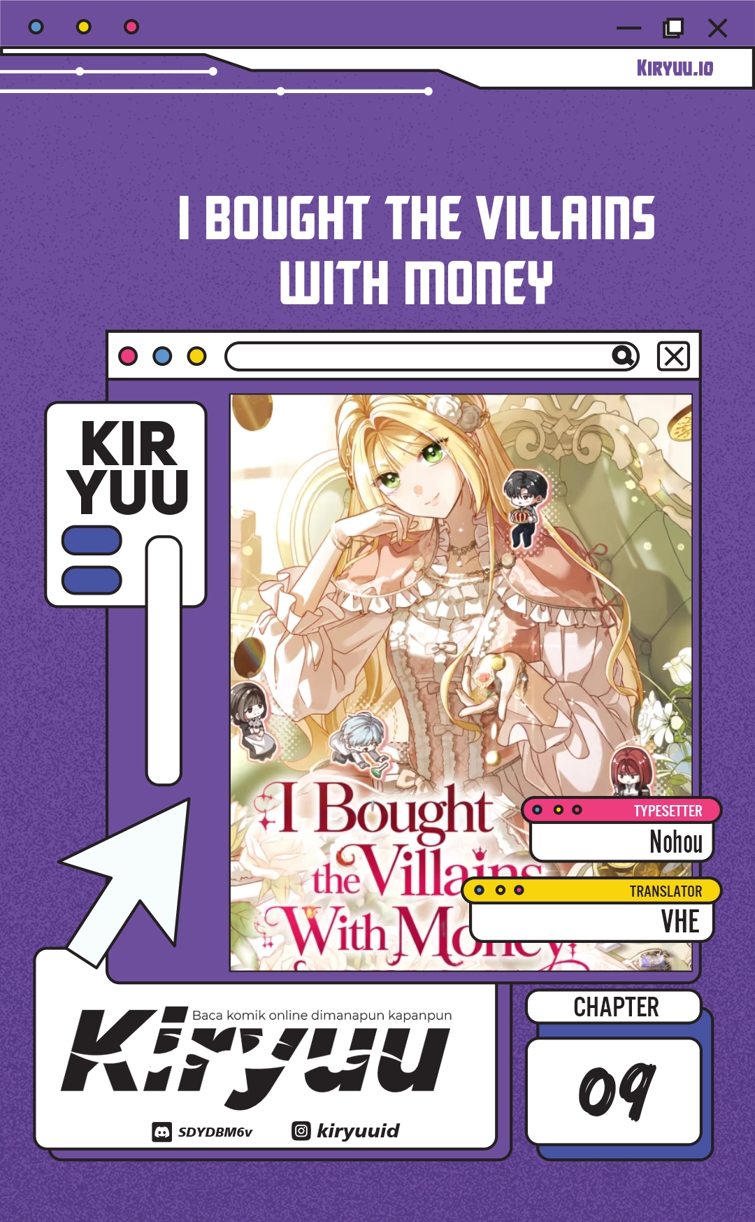 Komik I Bought the Villains With Money Chapter 9 gambar 1