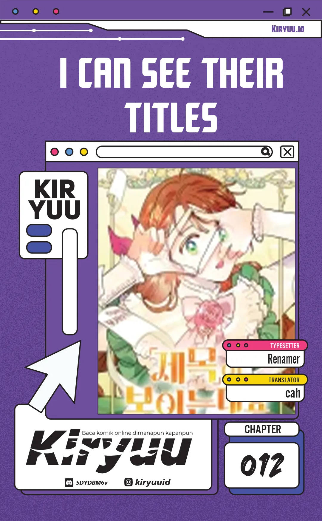 Komik I Can See Their Titles Chapter 12 gambar 1