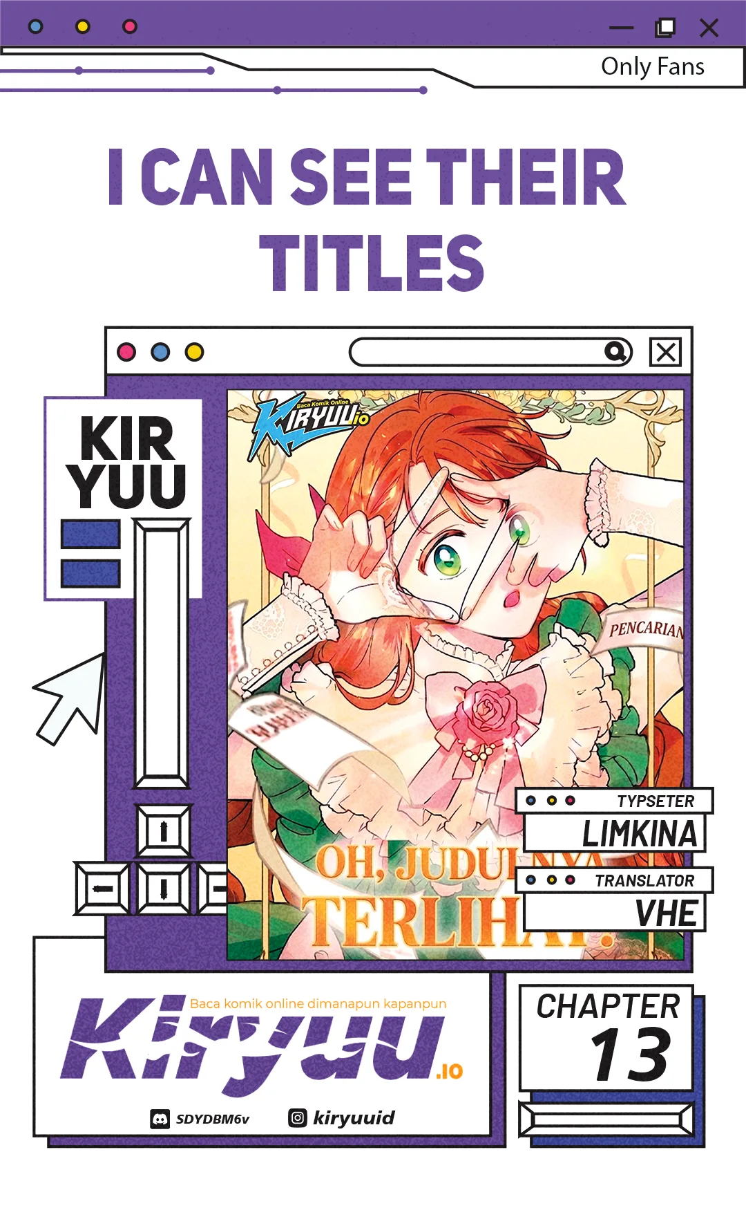 Komik I Can See Their Titles Chapter 13 gambar 1