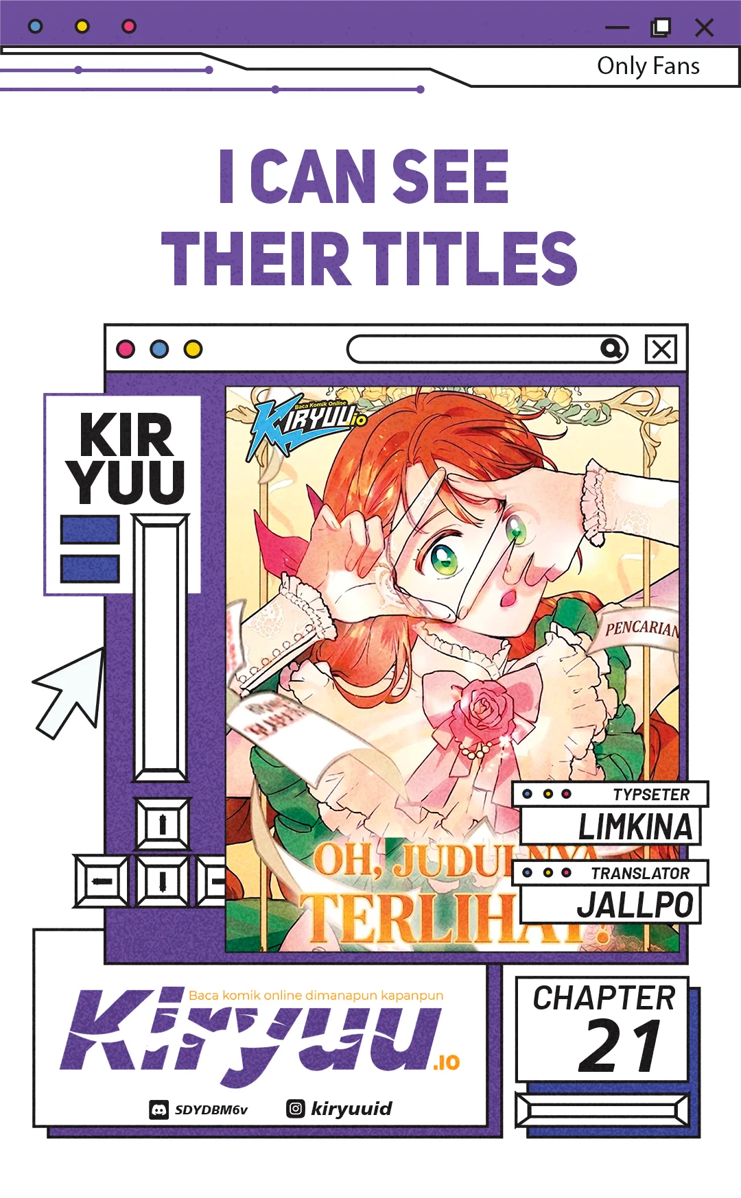 Komik I Can See Their Titles Chapter 21 gambar 1