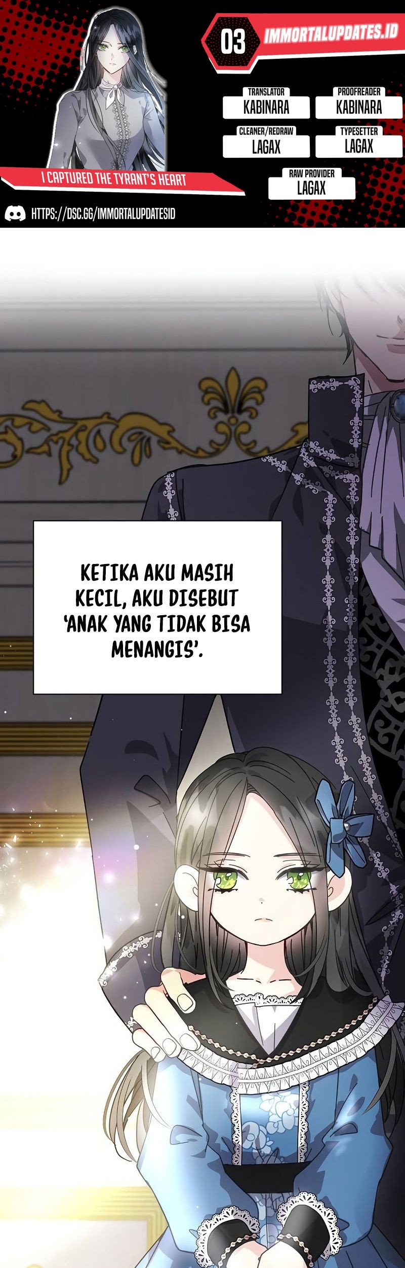 Komik I Captured The Tyrant’s Heart Chapter 3 gambar 1