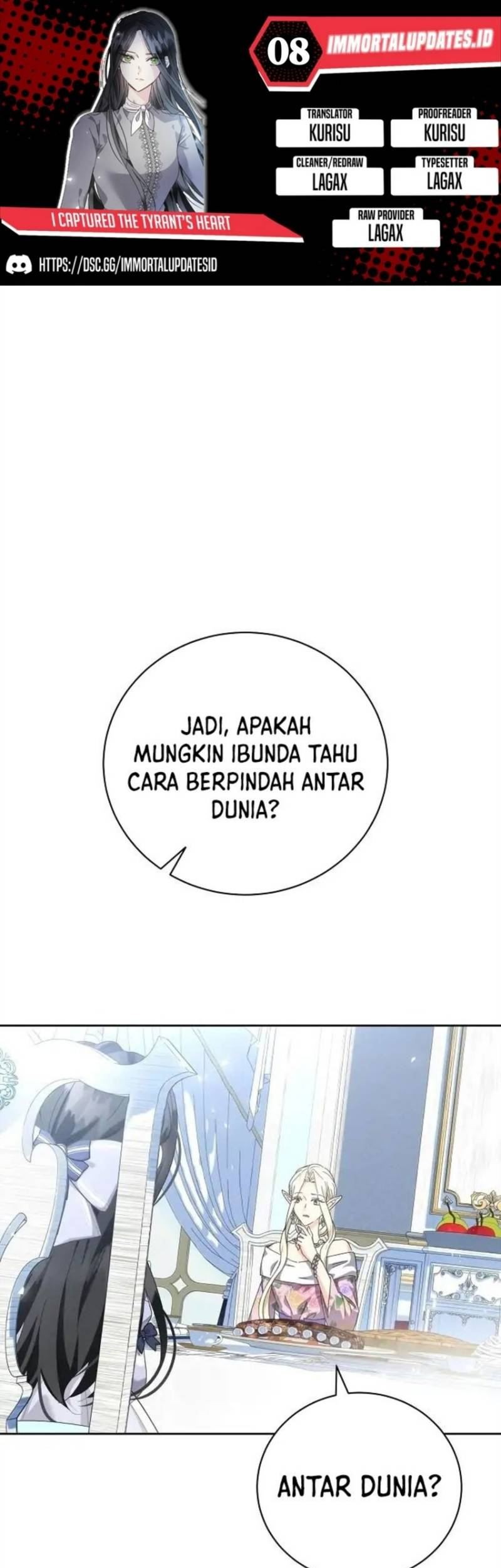 Komik I Captured The Tyrant’s Heart Chapter 8 gambar 1