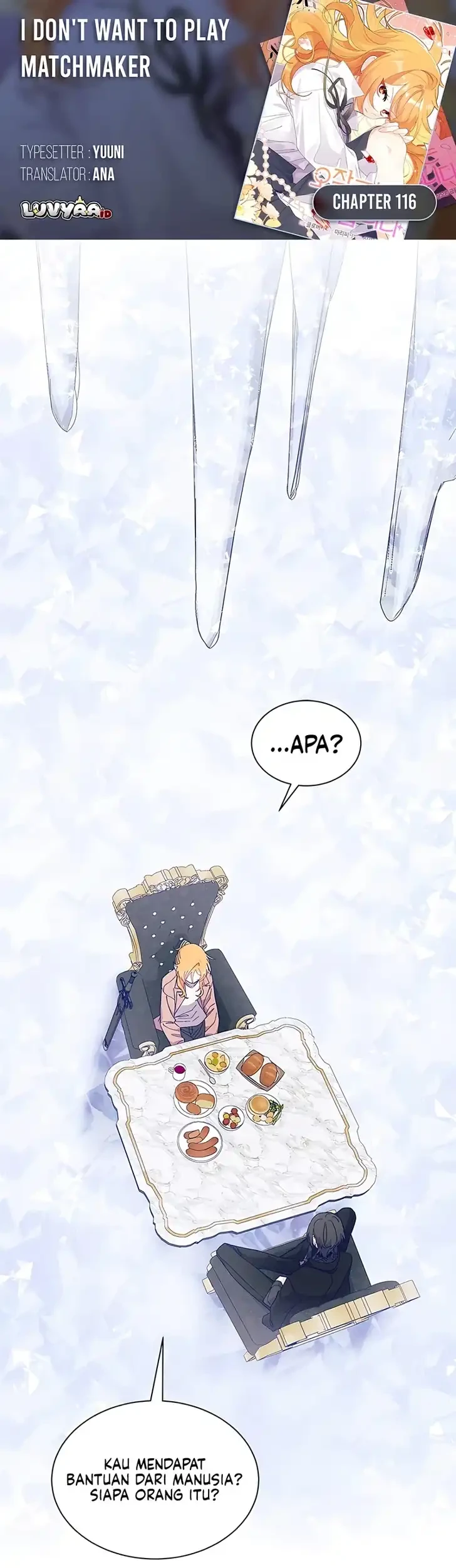 Komik I Don’t Want to Play Matchmaker! Chapter 116 gambar 1