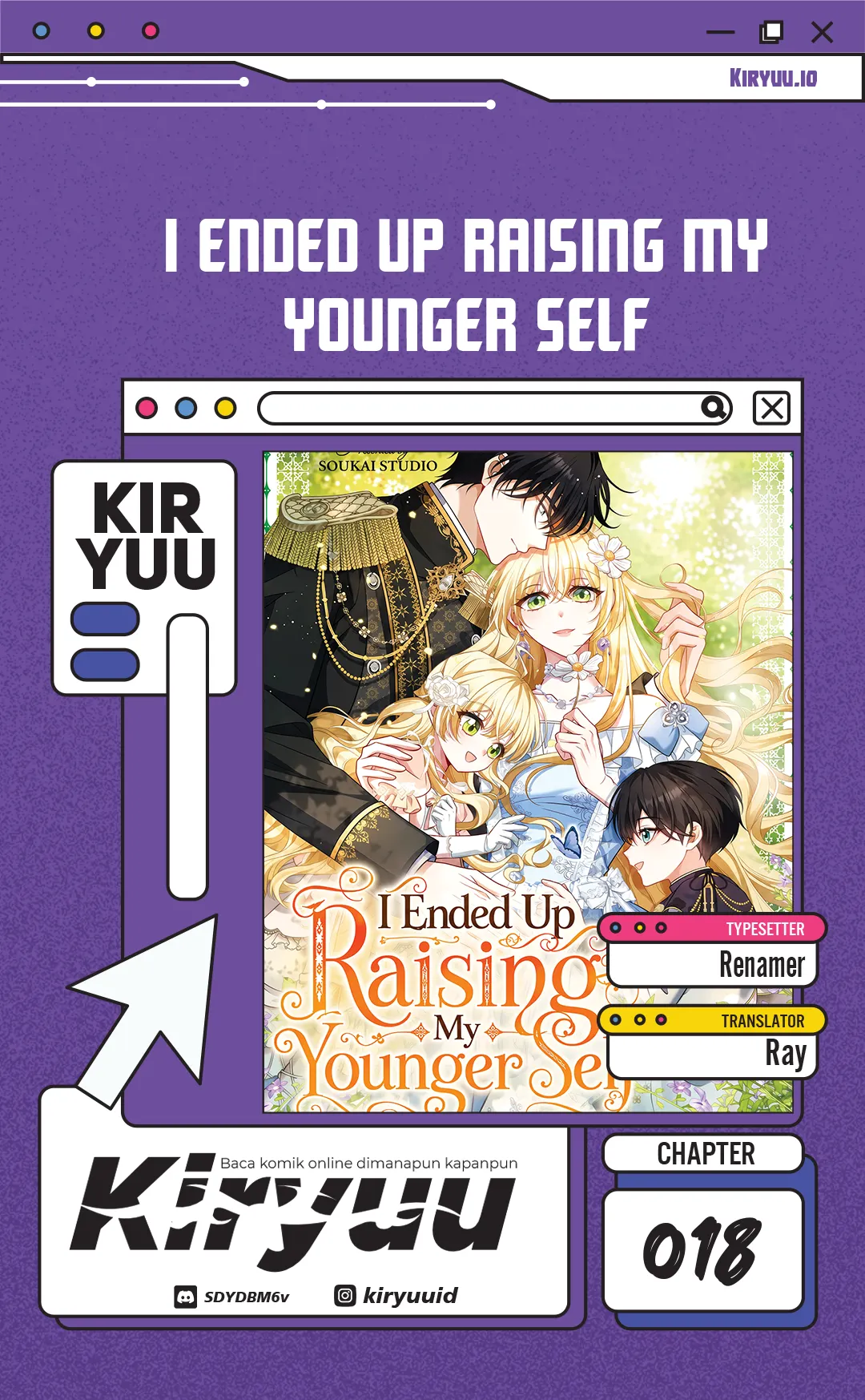 Komik I Ended Up Raising My Younger Self Chapter 18 gambar 1