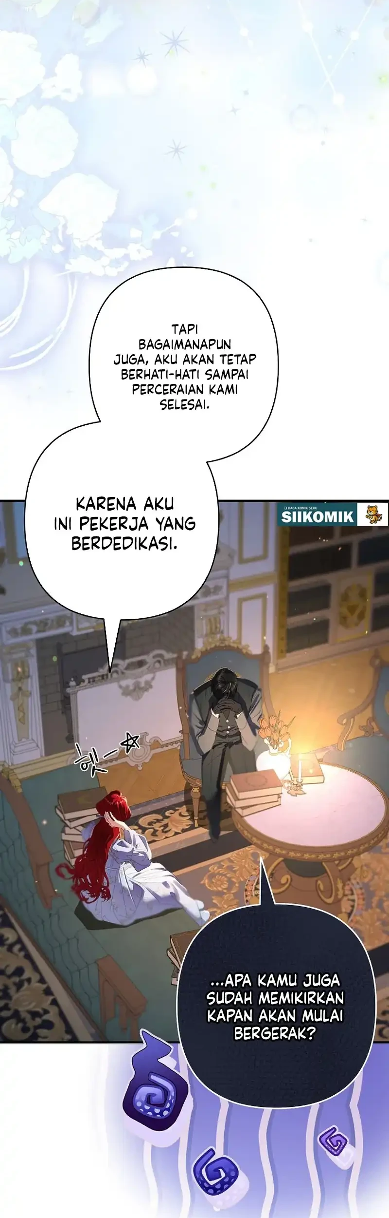 Manhwa I Faked a Pregnancy, but My Husband Returned Chapter 27 gambar 2