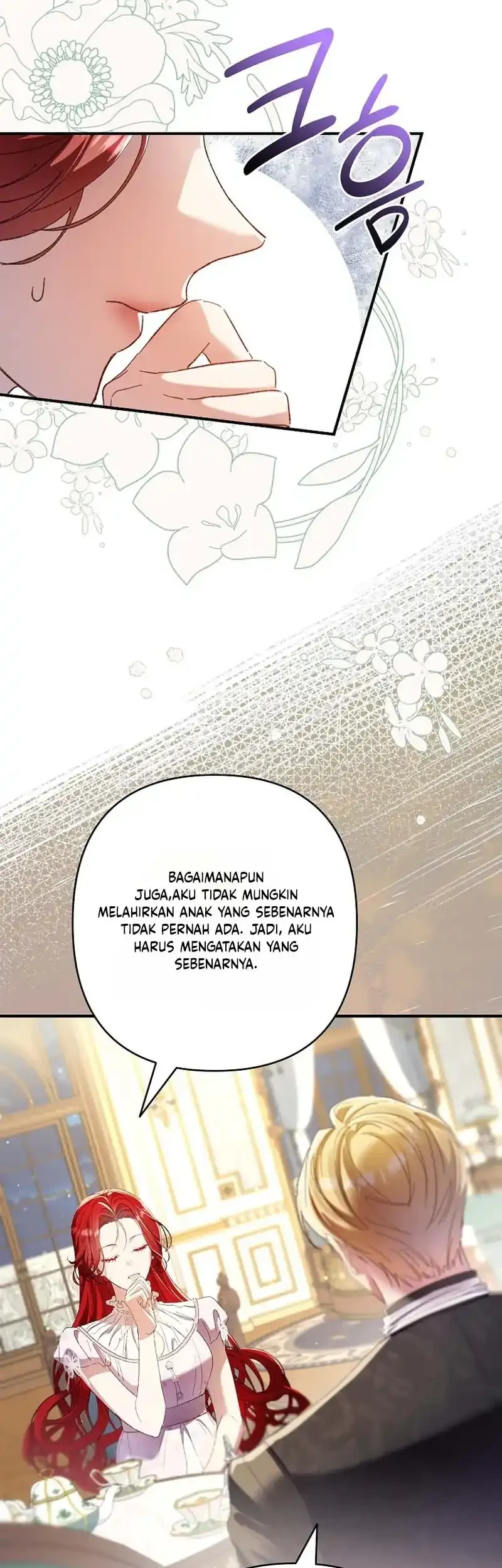 Manhwa I Faked a Pregnancy, but My Husband Returned Chapter 34 gambar 2