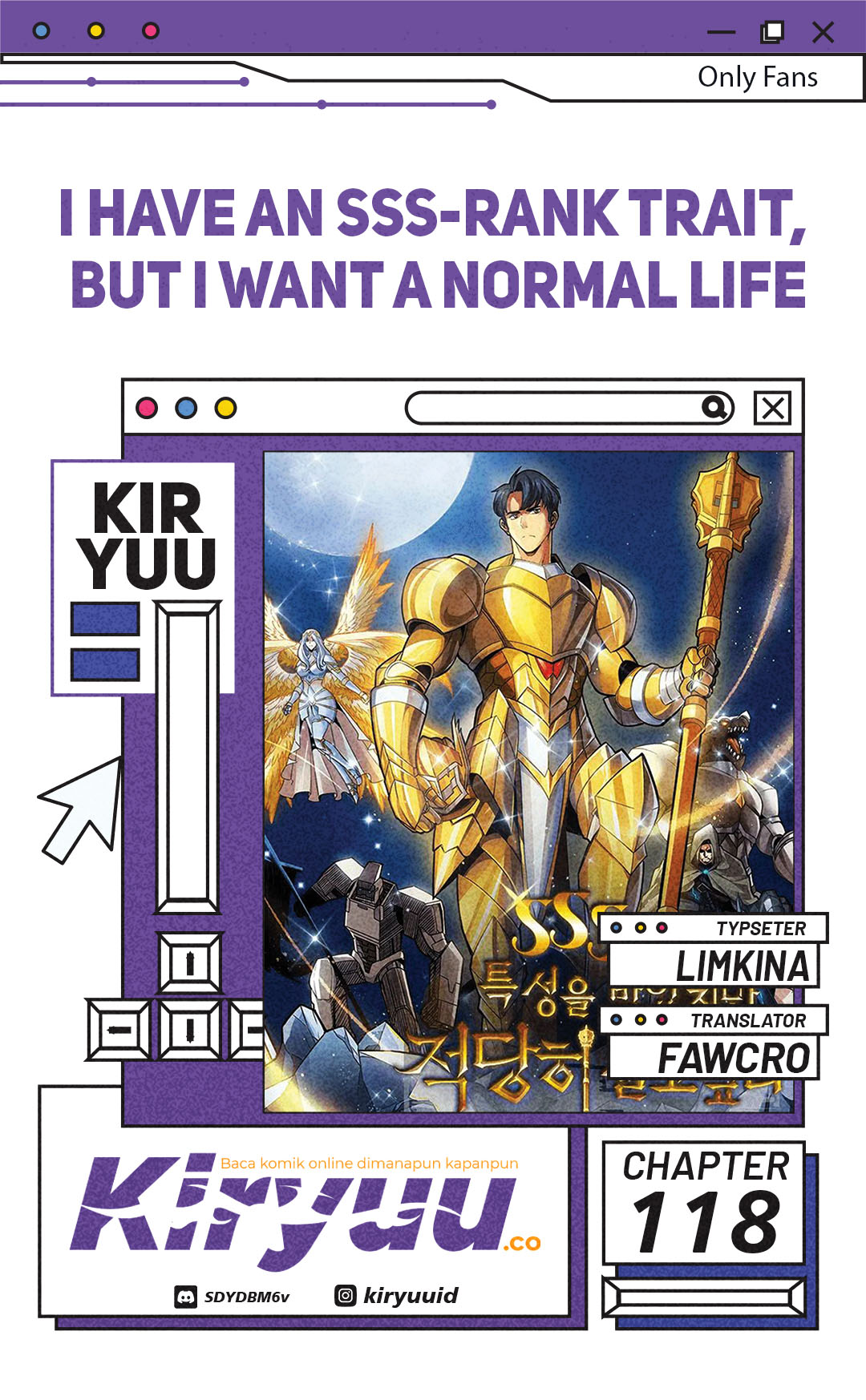 Komik I have an SSS-rank Trait, but I want a Normal Life Chapter 118 gambar 1