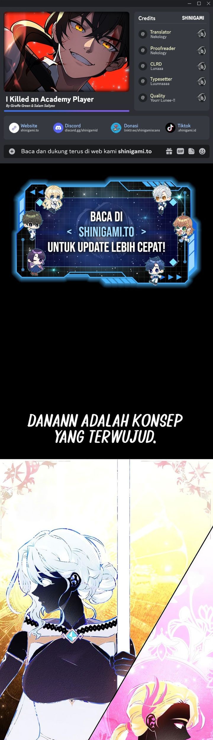 Komik I Killed An Academy Player Chapter 89 gambar 1