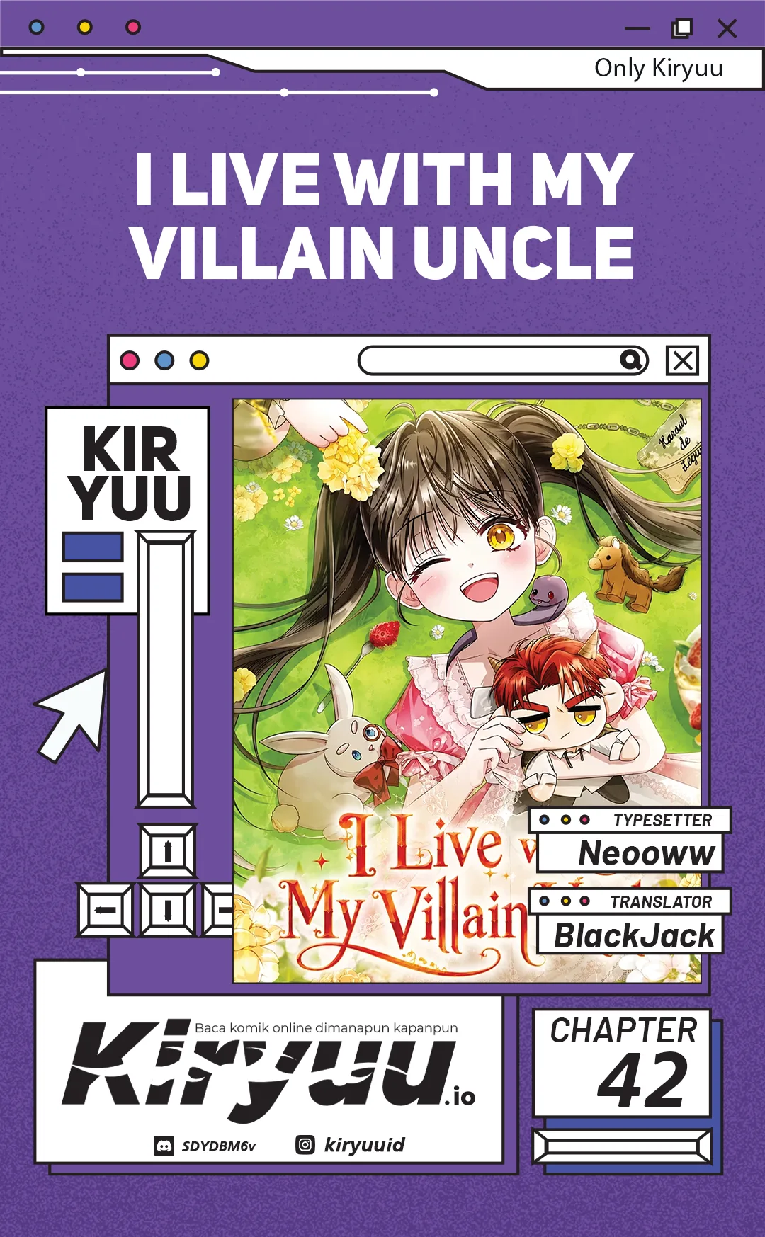 Komik I Live With My Villain Uncle Chapter 42 gambar 1