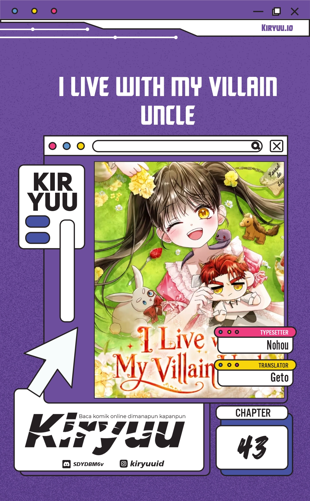 Manhua I Live With My Villain Uncle Chapter 43 gambar 2