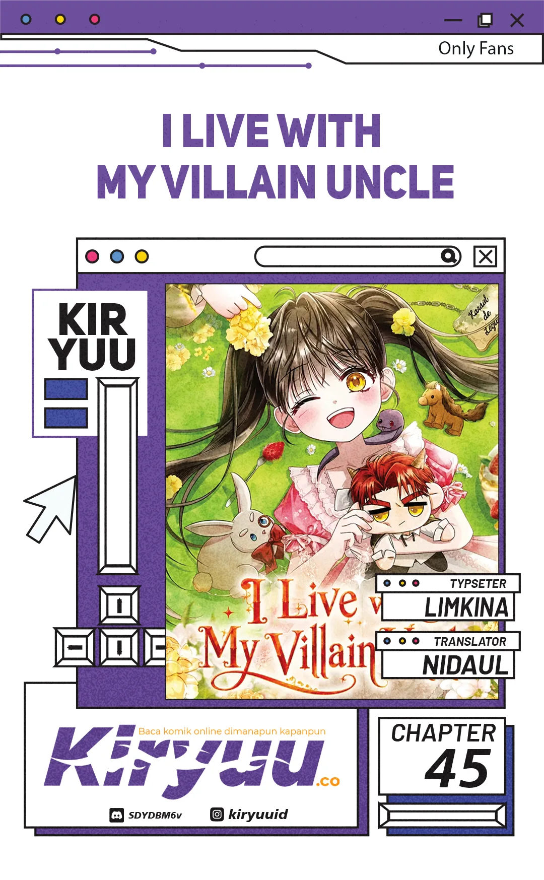 Komik I Live With My Villain Uncle Chapter 45 gambar 1
