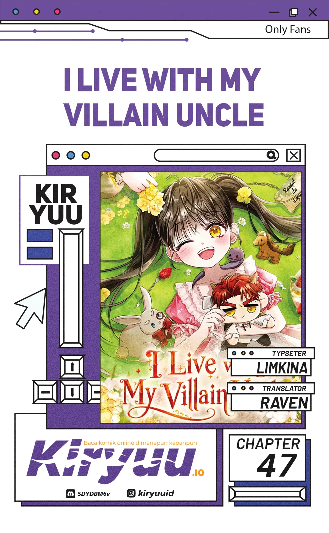 Komik I Live With My Villain Uncle Chapter 47 gambar 1