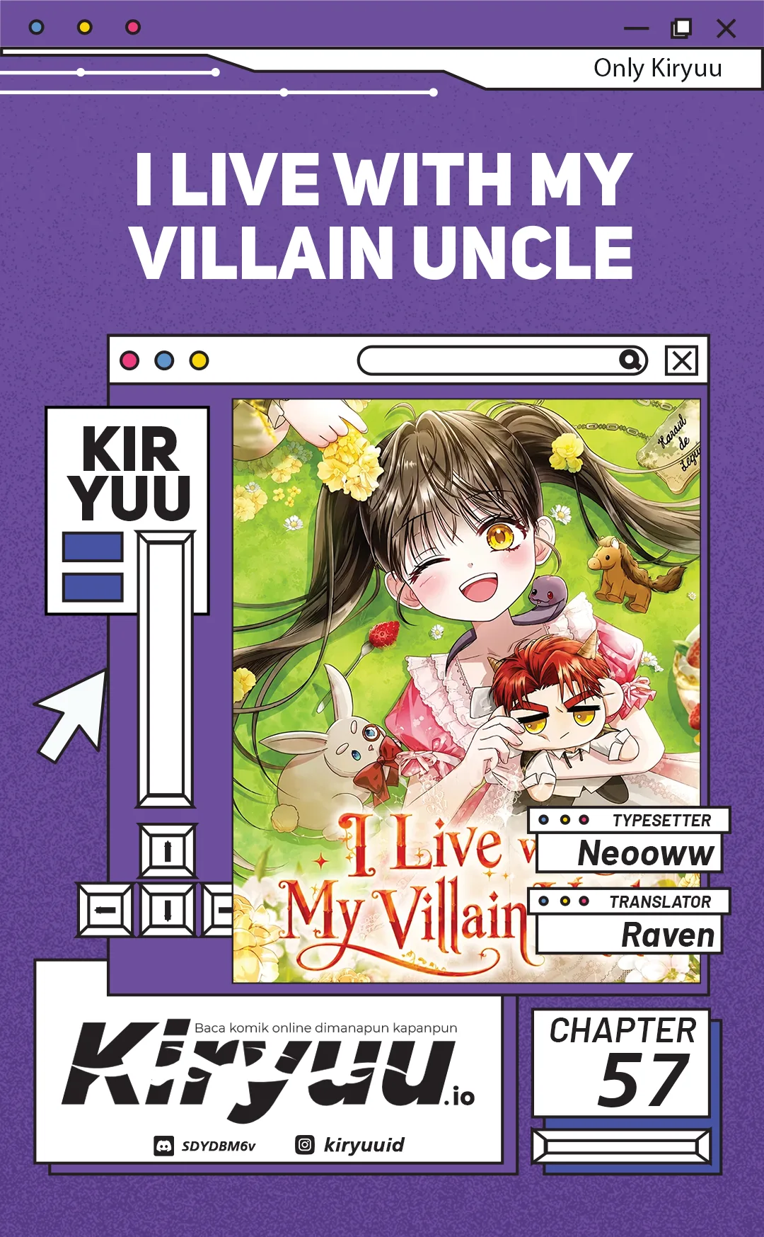 Komik I Live With My Villain Uncle Chapter 57 gambar 1