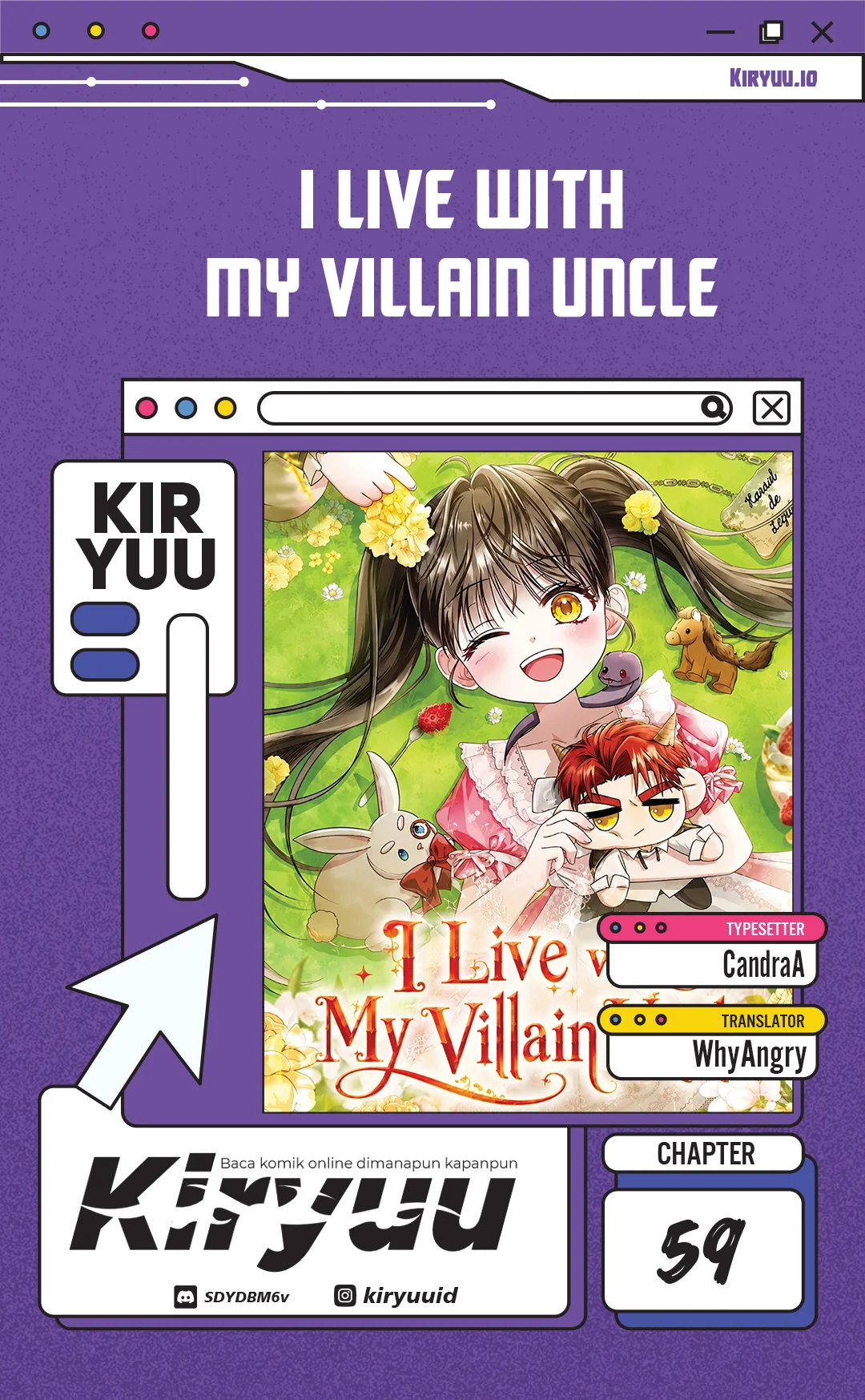 Komik I Live With My Villain Uncle Chapter 59 gambar 1