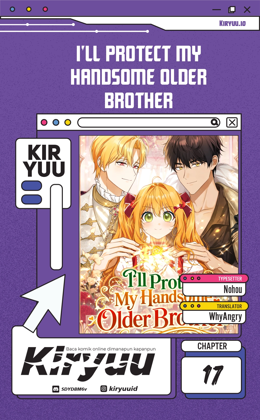 Manhwa I’ll Protect My Handsome Older Brother Chapter 17 gambar 2