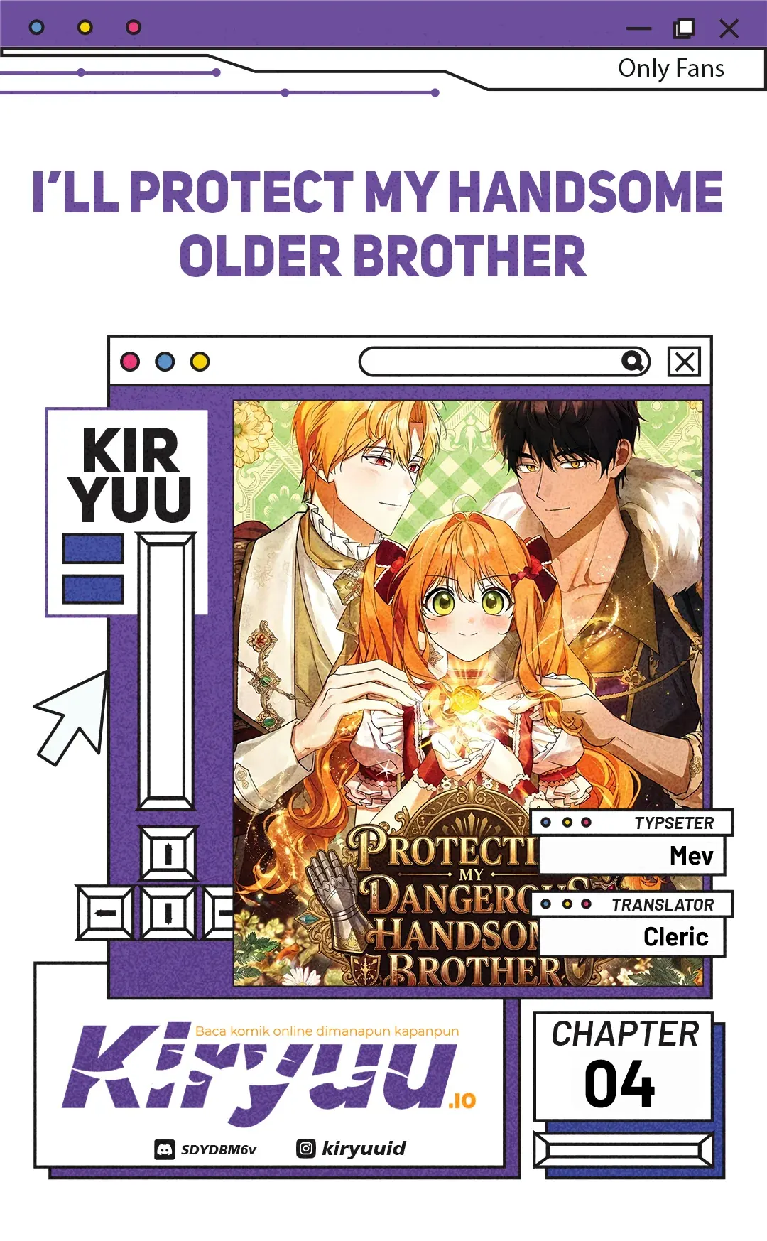 Komik I’ll Protect My Handsome Older Brother Chapter 4 gambar 1