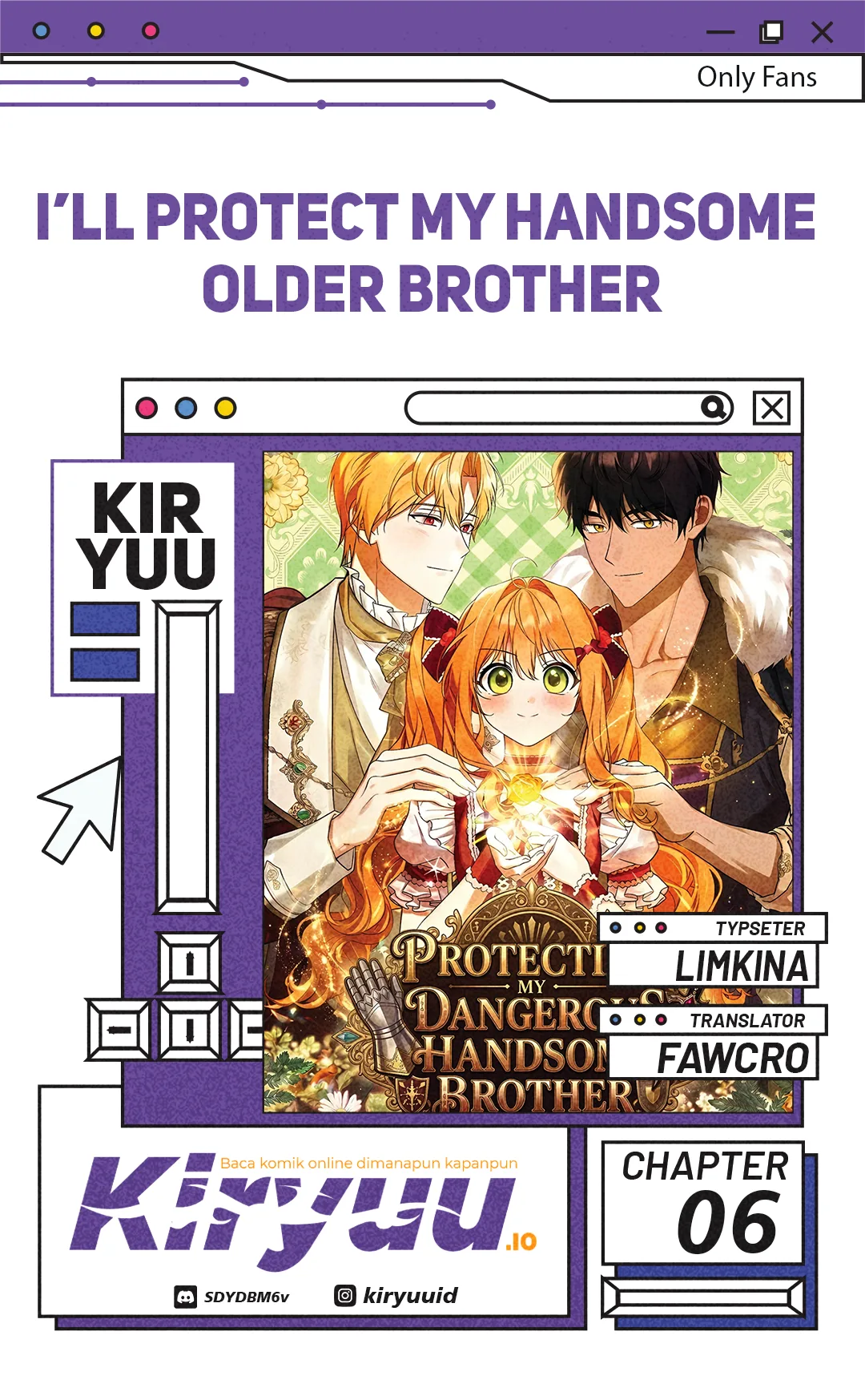 Komik I’ll Protect My Handsome Older Brother Chapter 6 gambar 1