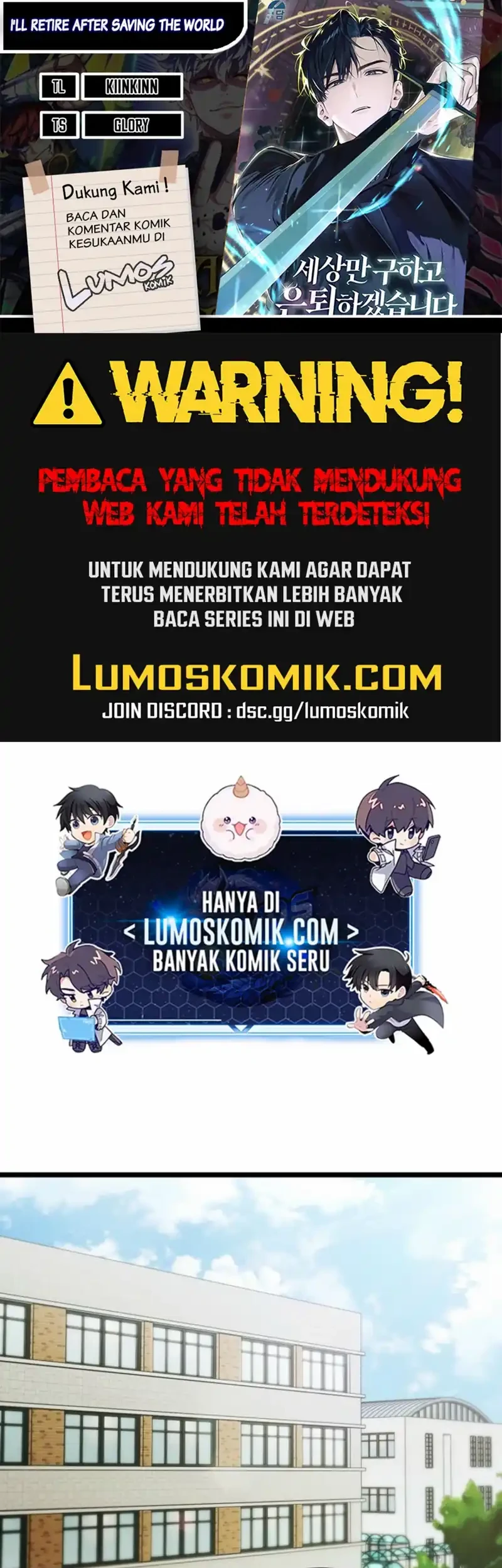 Komik I’ll Retire After Saving the World Chapter 96 gambar 1