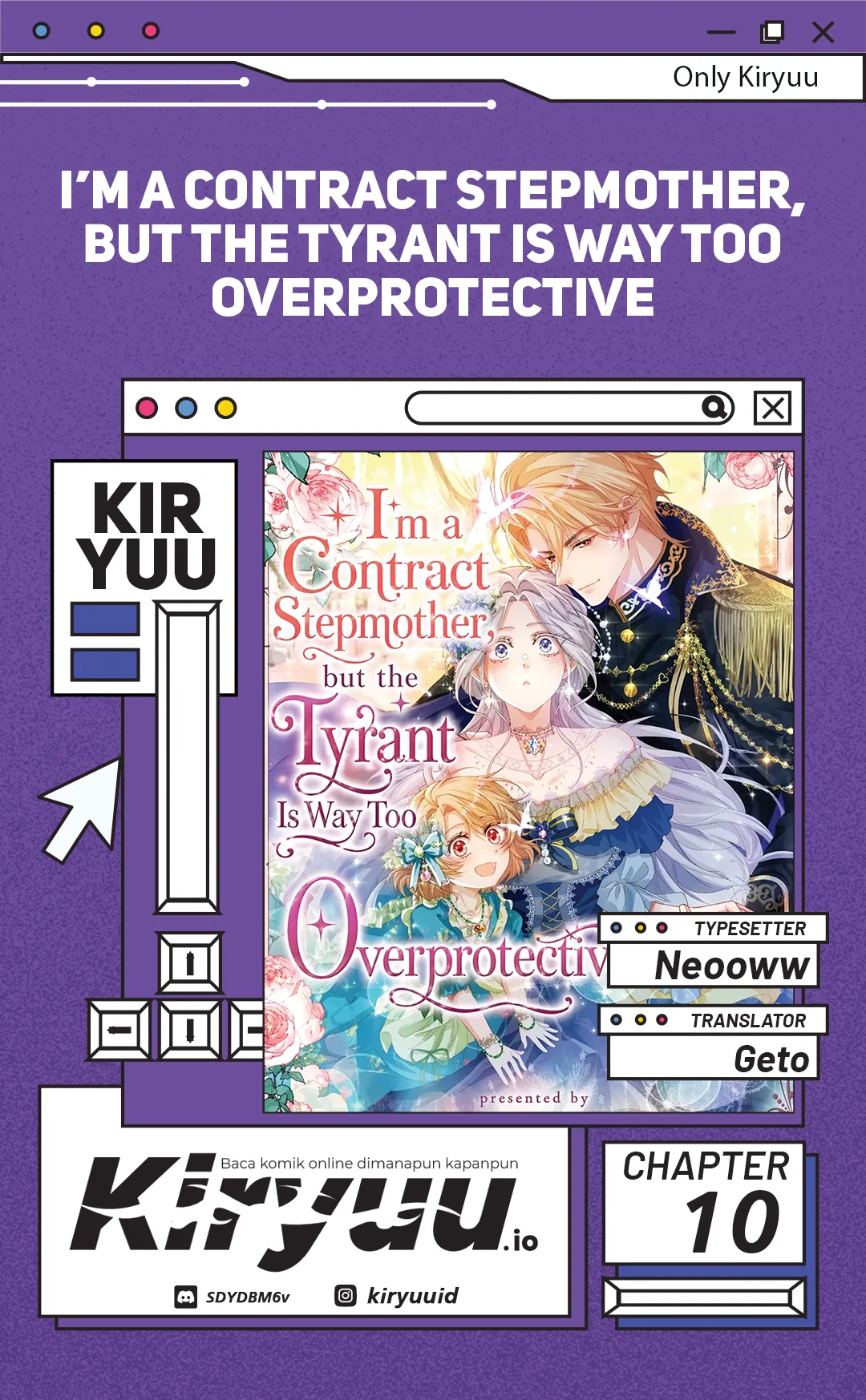 Komik I’m a Contract Stepmother, but the Tyrant Is Way Too Overprotective Chapter 10 gambar 1