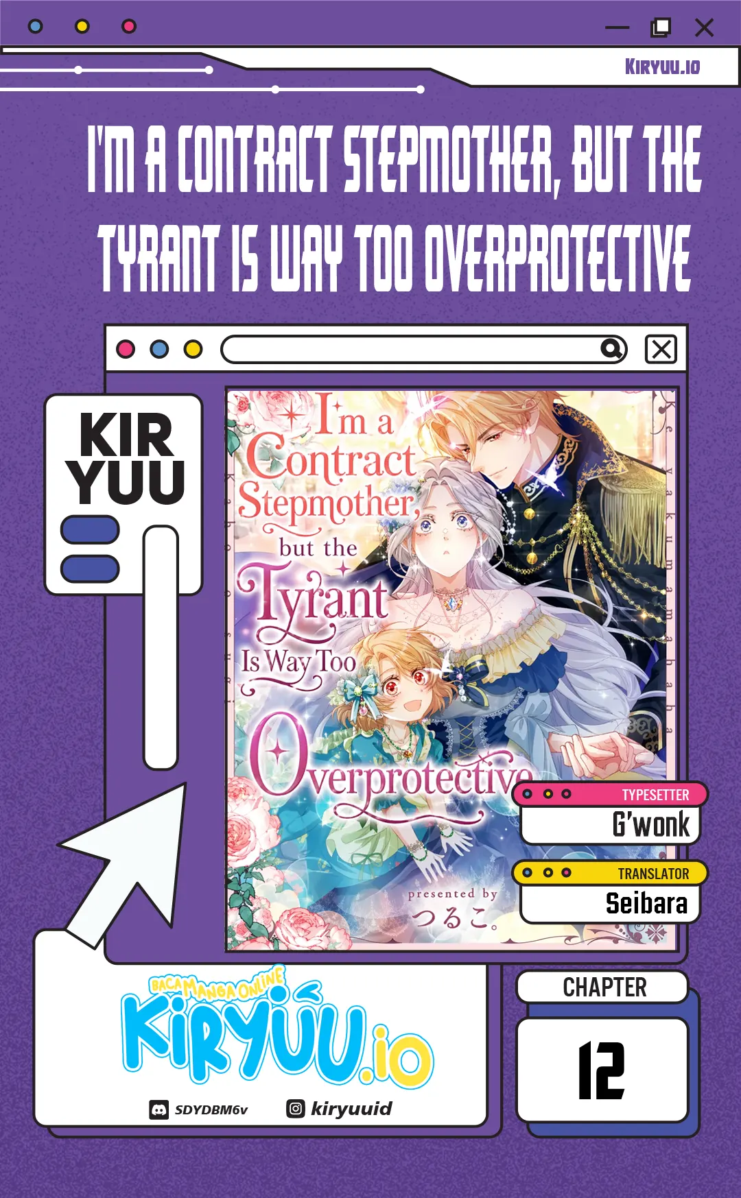 Komik I’m a Contract Stepmother, but the Tyrant Is Way Too Overprotective Chapter 12 gambar 1