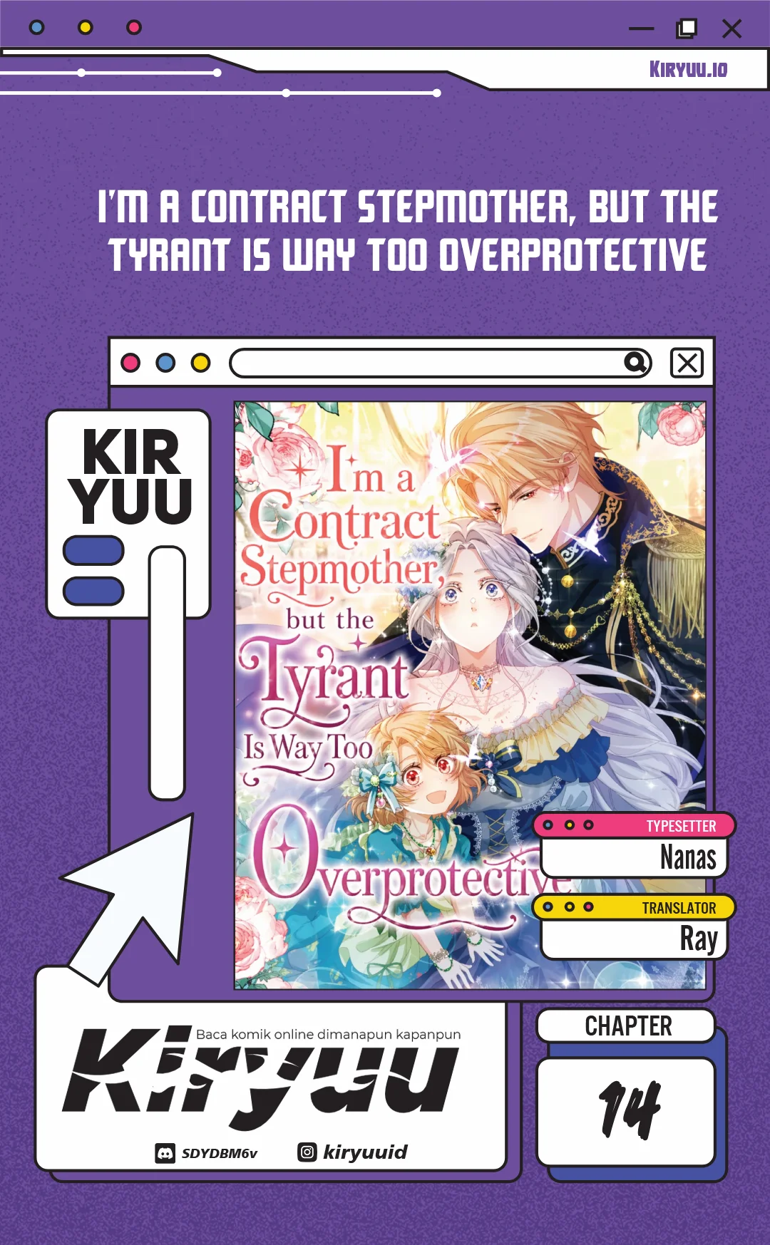 Komik I’m a Contract Stepmother, but the Tyrant Is Way Too Overprotective Chapter 14 gambar 1