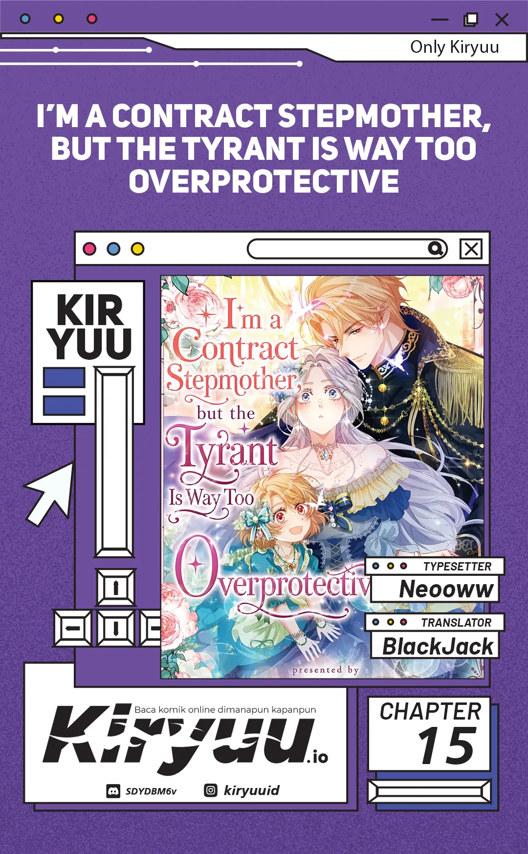Komik I’m a Contract Stepmother, but the Tyrant Is Way Too Overprotective Chapter 15 gambar 1