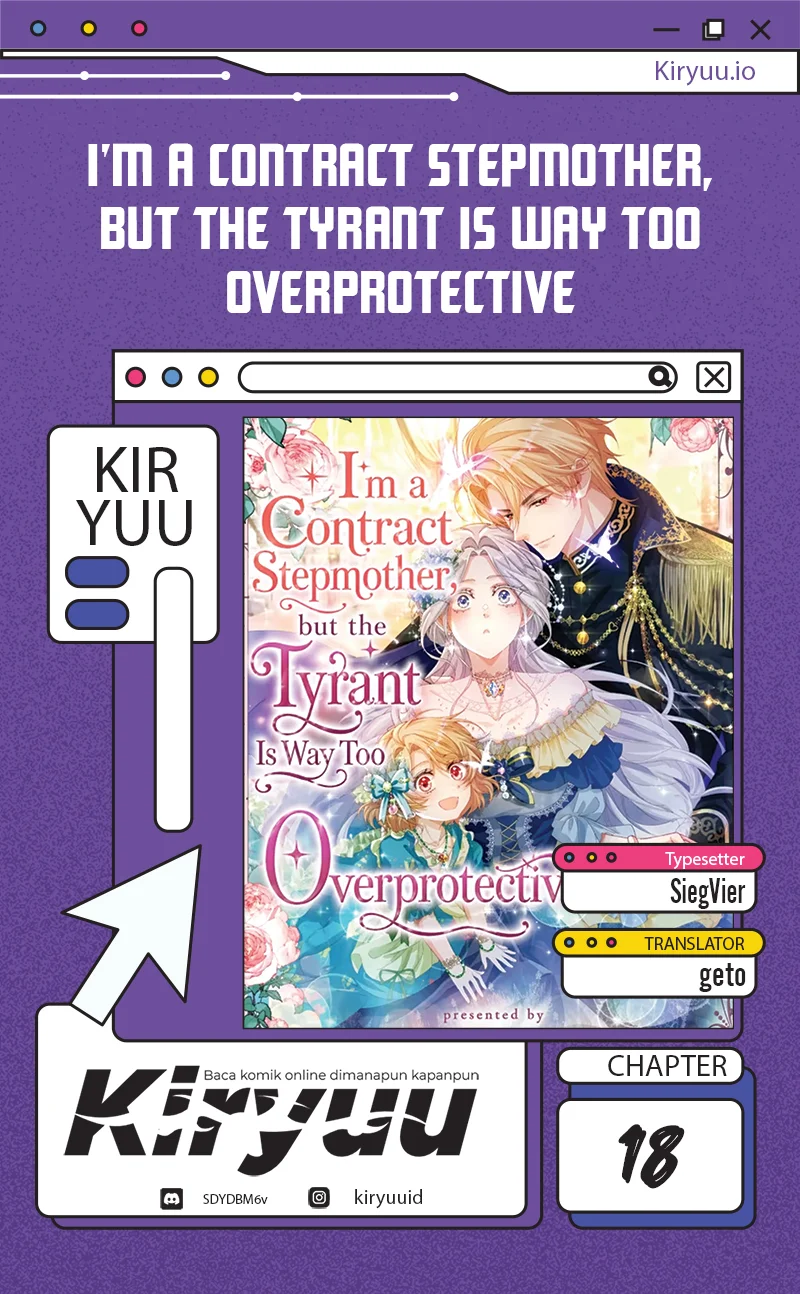 Komik I’m a Contract Stepmother, but the Tyrant Is Way Too Overprotective Chapter 18 gambar 1