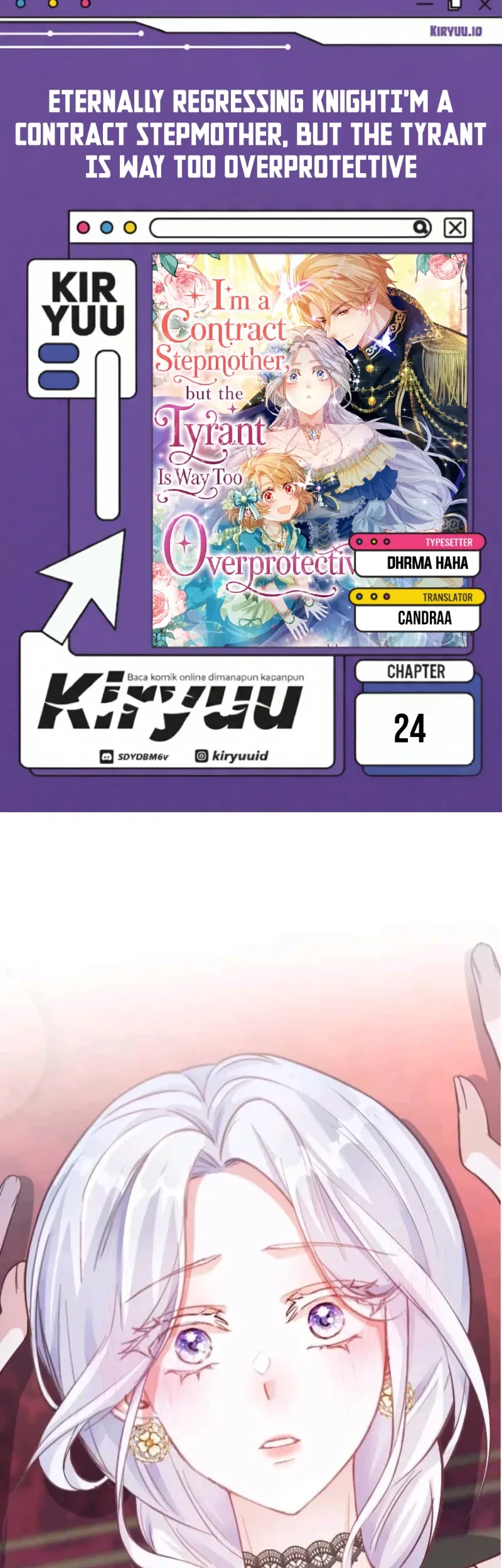 Komik I’m a Contract Stepmother, but the Tyrant Is Way Too Overprotective Chapter 24 gambar 1
