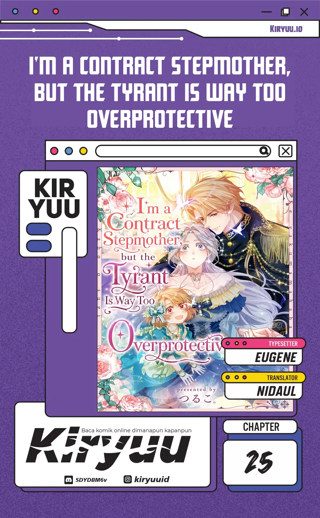 Komik I’m a Contract Stepmother, but the Tyrant Is Way Too Overprotective Chapter 25 gambar 1