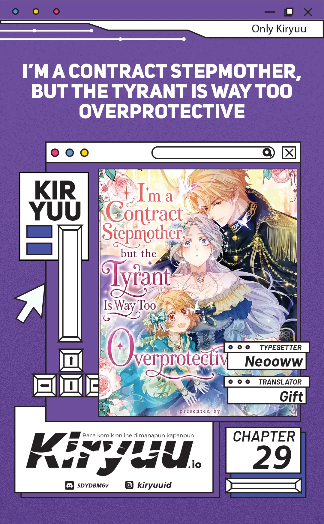 Komik I’m a Contract Stepmother, but the Tyrant Is Way Too Overprotective Chapter 29 gambar 1