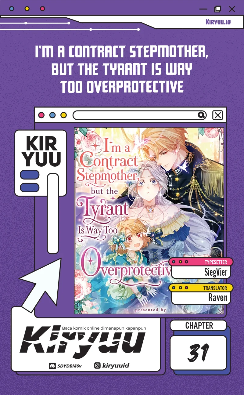 Komik I’m a Contract Stepmother, but the Tyrant Is Way Too Overprotective Chapter 31 gambar 1