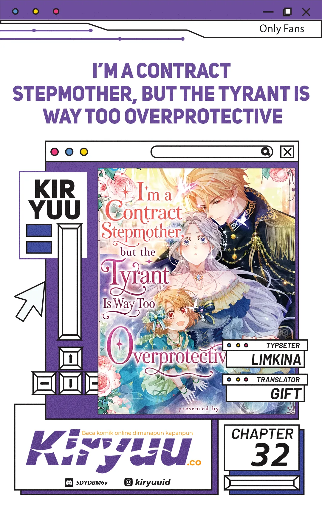 Komik I’m a Contract Stepmother, but the Tyrant Is Way Too Overprotective Chapter 32 gambar 1