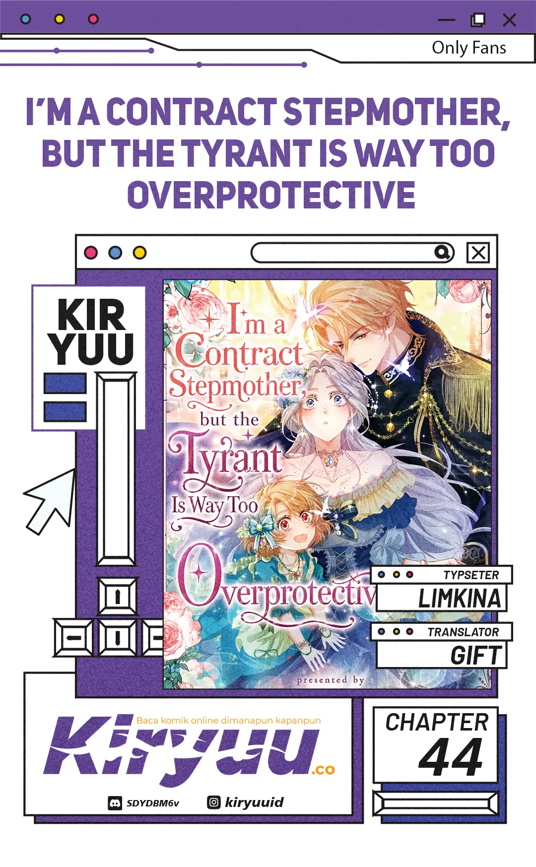 Komik I’m a Contract Stepmother, but the Tyrant Is Way Too Overprotective Chapter 44 gambar 1