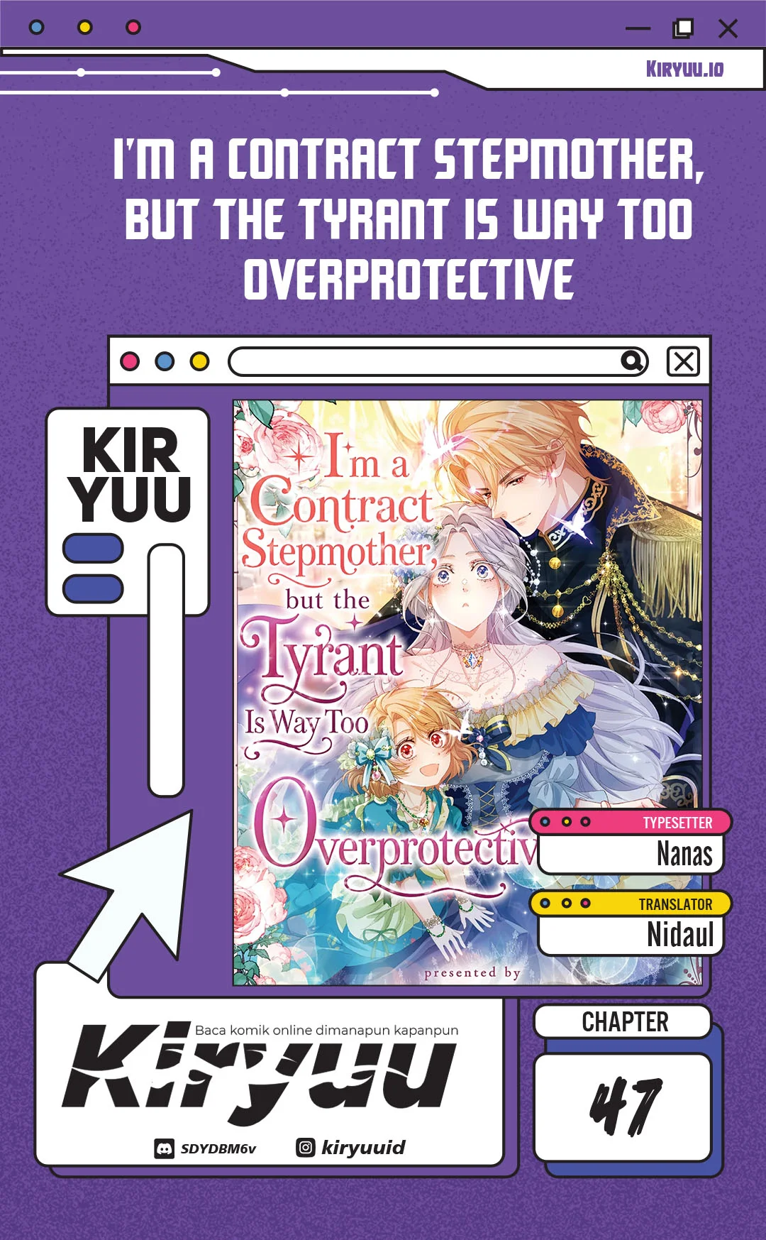 Komik I’m a Contract Stepmother, but the Tyrant Is Way Too Overprotective Chapter 47 gambar 1