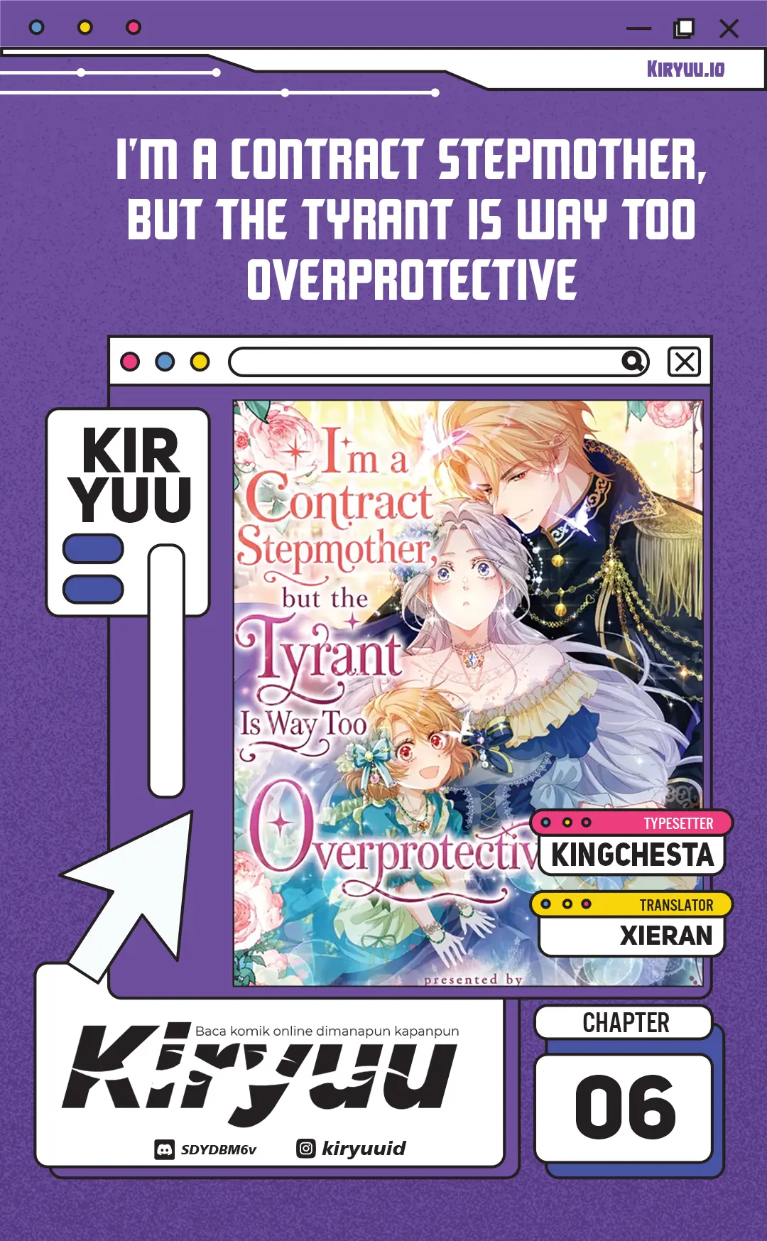 Komik I’m a Contract Stepmother, but the Tyrant Is Way Too Overprotective Chapter 6 gambar 1