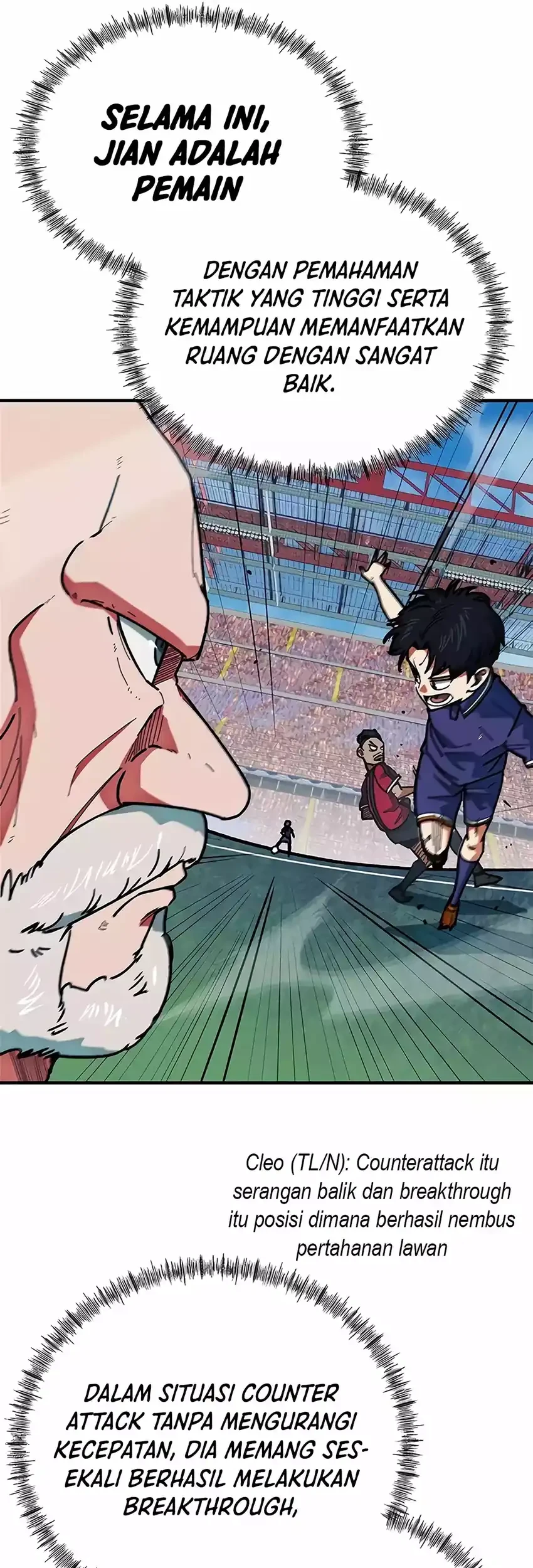 I’m Being Misunderstood as a Soccer Genius Chapter 63 Gambar 3
