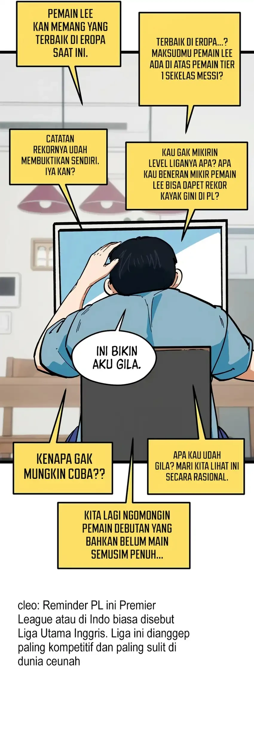 I’m Being Misunderstood as a Soccer Genius Chapter 81 Gambar 3